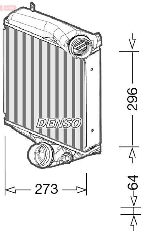 DENSO Ladeluftkühler