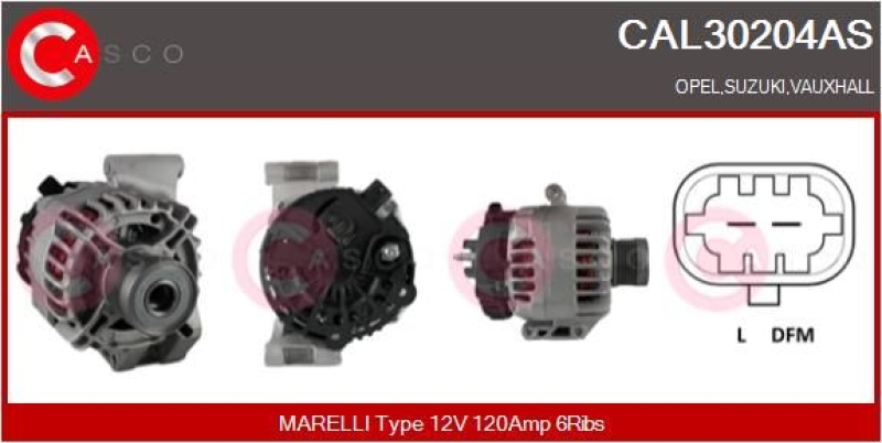 CASCO Generator Brand New HQ