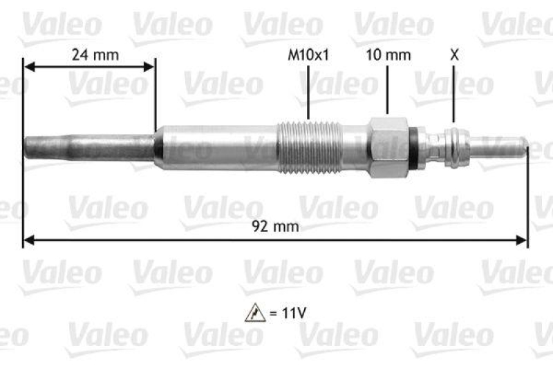 VALEO Glow Plug