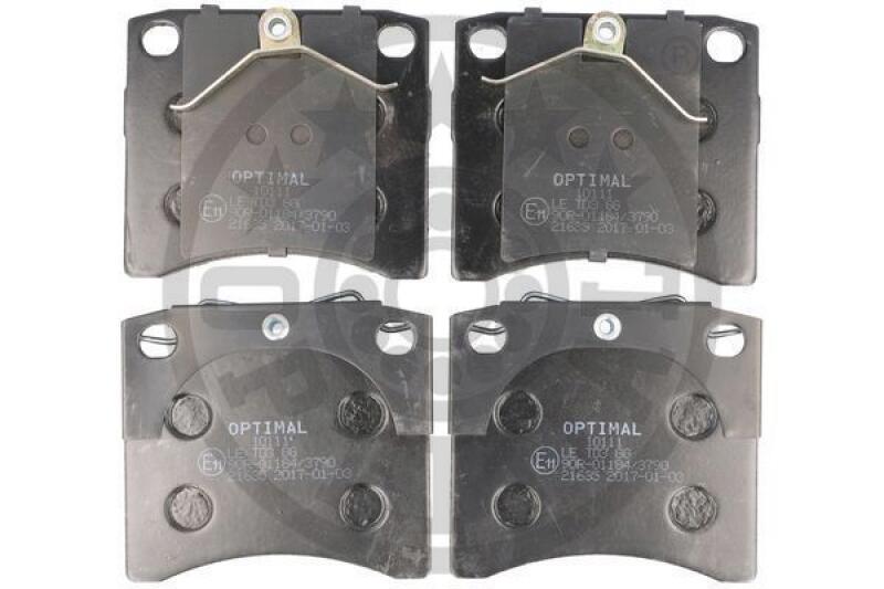 OPTIMAL Brake Pad Set, disc brake