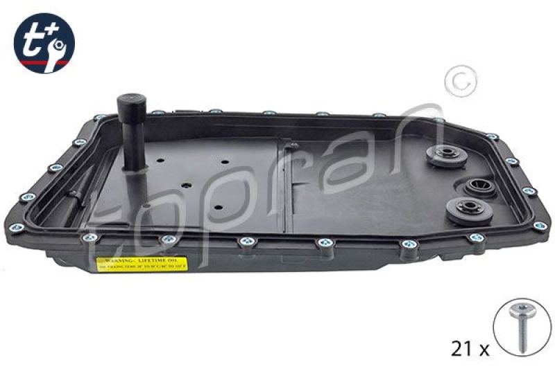 TOPRAN Oil Sump, automatic transmission t+