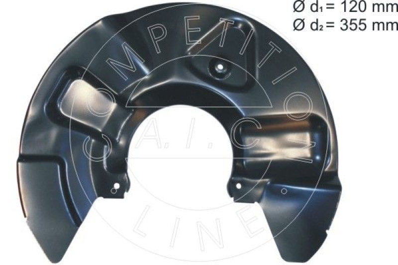 AIC Splash Panel, brake disc Original AIC Quality