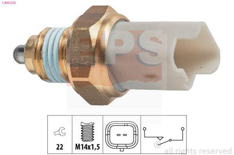 EPS Schalter, Rückfahrleuchte Made in Italy - OE Equivalent