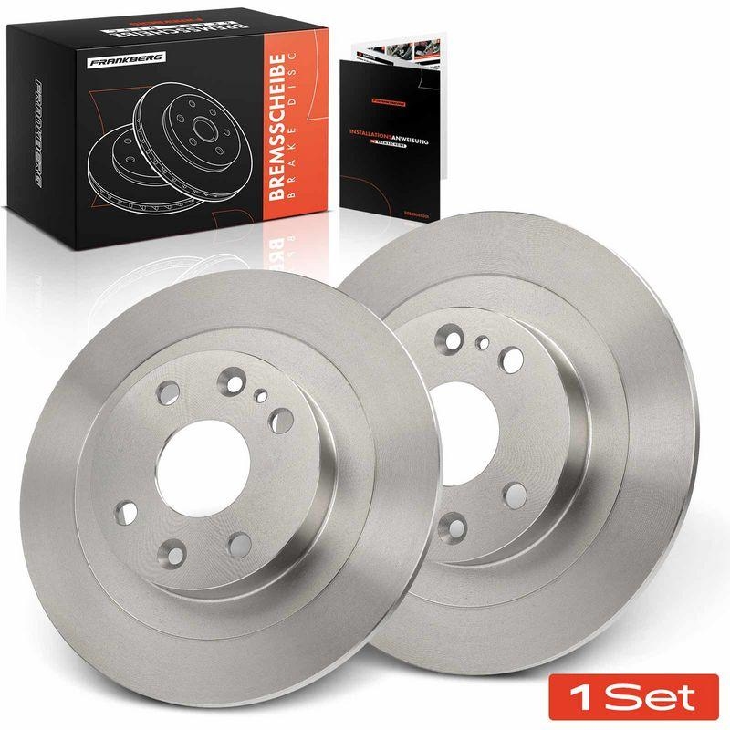 2x Frankberg Bremsscheiben Hinterachse 5481FB0033739