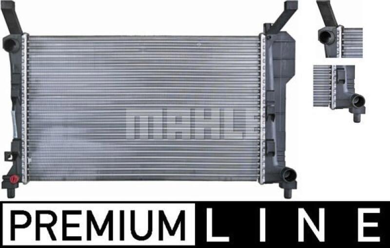 MAHLE Kühler, Motorkühlung BEHR *** PREMIUM LINE ***