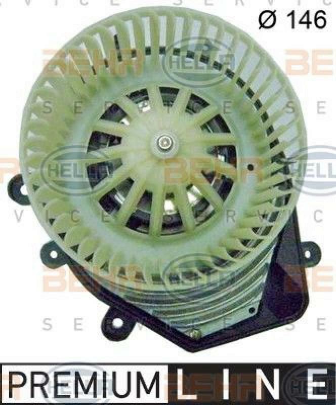 HELLA Interior Blower BEHR HELLA SERVICE *** PREMIUM LINE ***