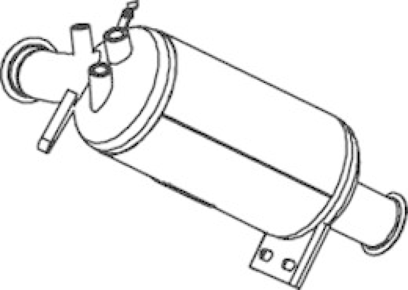 DINEX Soot/Particulate Filter, exhaust system