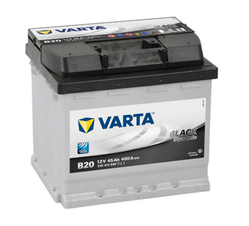 VARTA Starterbatterie BLACK dynamic 45Ah 400A