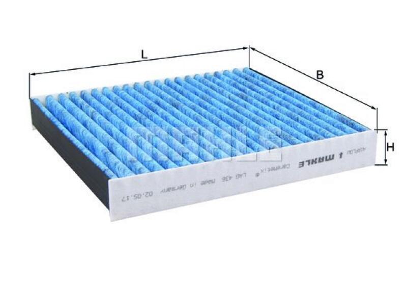 MAHLE Filter, Innenraumluft CareMetix&reg;