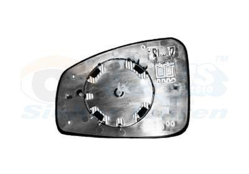 VAN WEZEL Spiegelglas, Außenspiegel * HAGUS * 4377838
