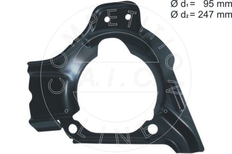 AIC Splash Panel, brake disc Original AIC Quality