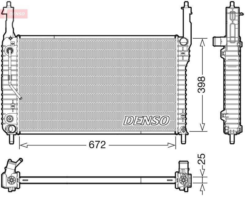 DENSO K&uuml;hler, Motork&uuml;hlung DRM20123