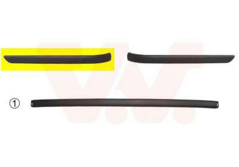 VAN WEZEL Trim/Protective Strip, bumper