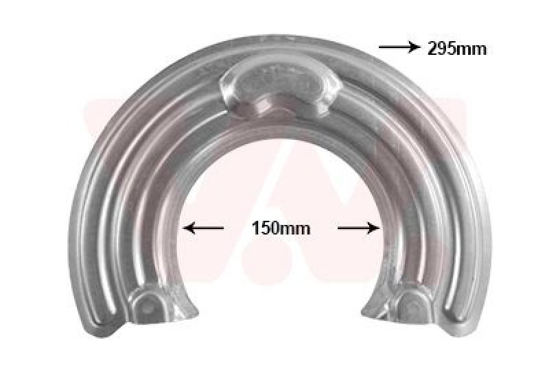 VAN WEZEL Spritzblech, Bremsscheibe 2815372