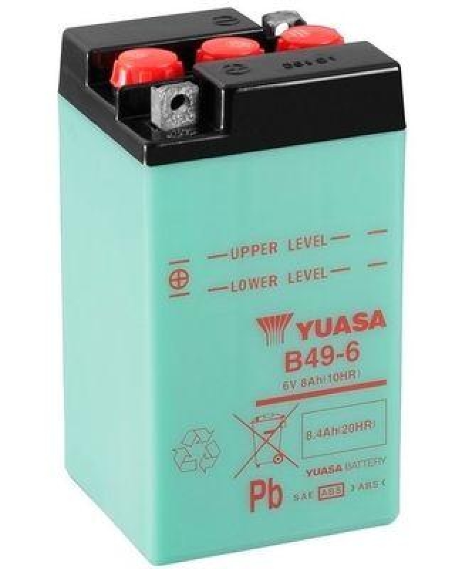 YUASA Starterbatterie Conventional 6 Volt