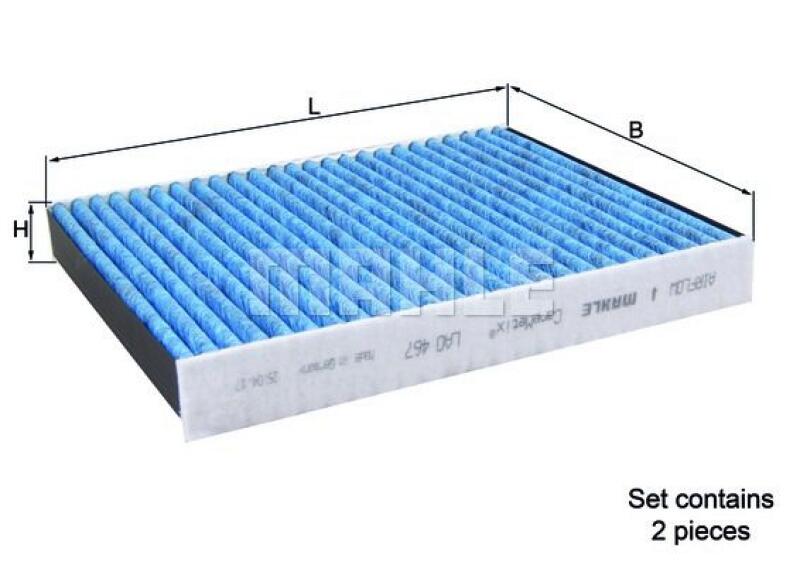 MAHLE Filter, interior air CareMetix®