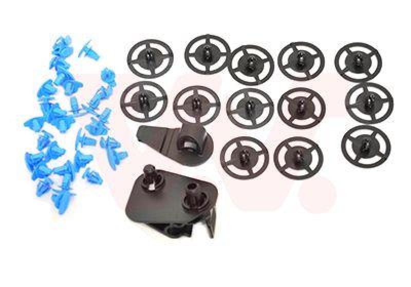 VAN WEZEL Mounting Kit, bonnet