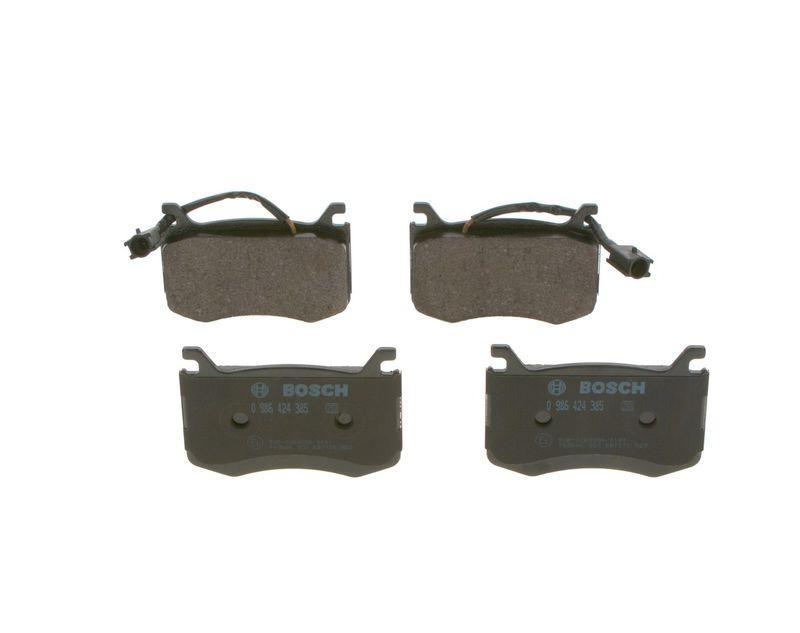 BOSCH Bremsbelagsatz, Scheibenbremse 0 986 424 385