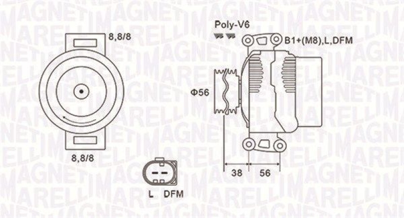 MAGNETI MARELLI Generator