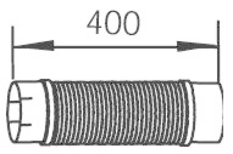 DINEX Corrugated Pipe, exhaust system
