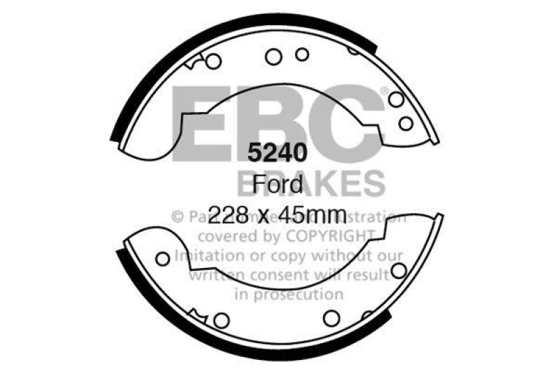 EBC Brakes Brake Shoe Set