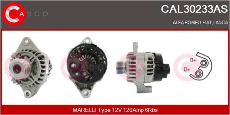 CASCO Generator Brand New HQ