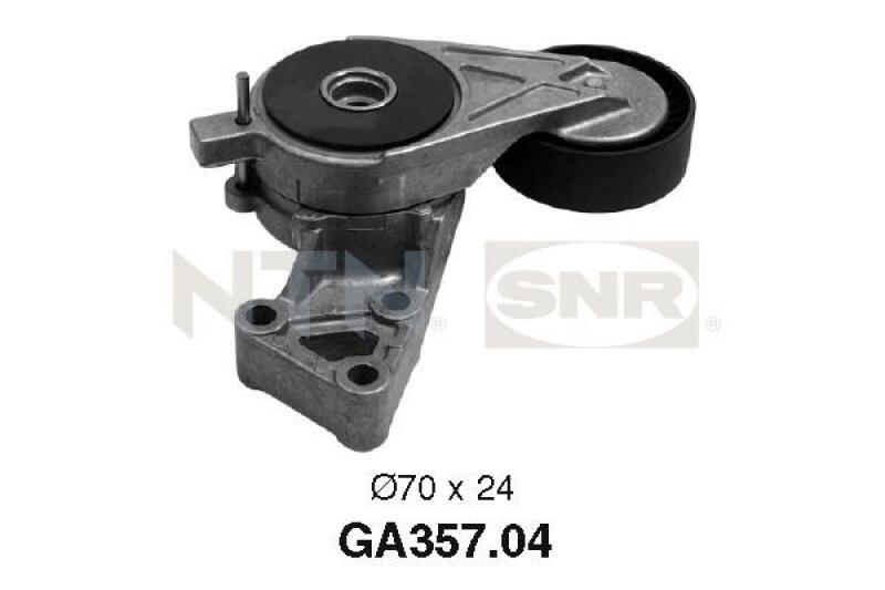 SNR Tensioner Pulley, v-ribbed belt