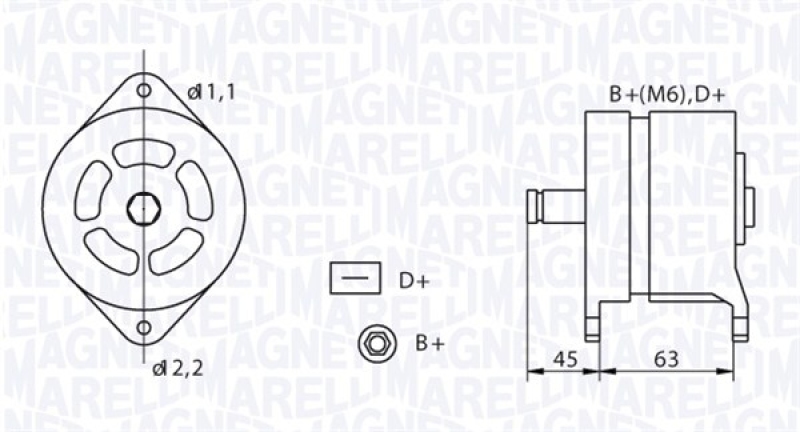 MAGNETI MARELLI Generator