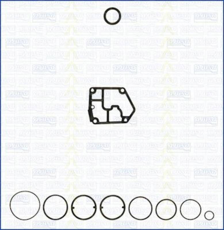 TRISCAN Gasket Set, crank case
