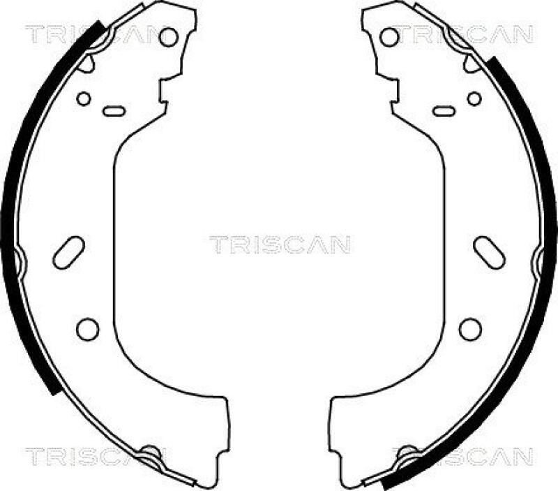 TRISCAN Bremsbackensatz 8100 10588