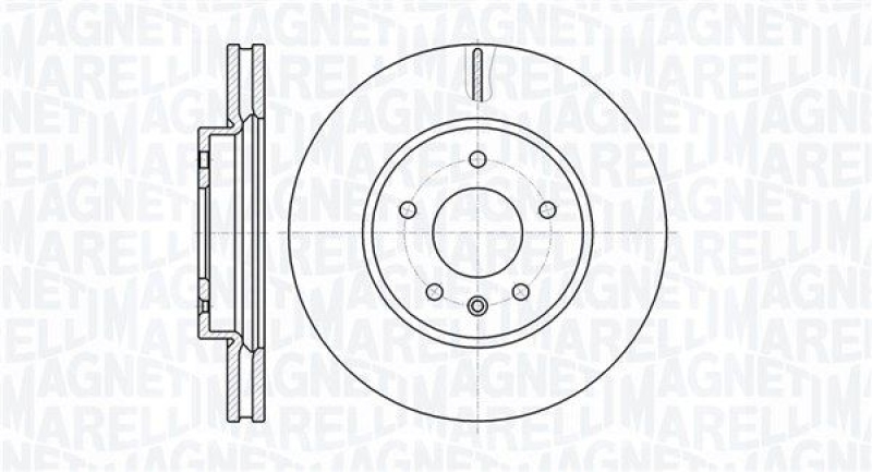 MAGNETI MARELLI Bremsscheibe