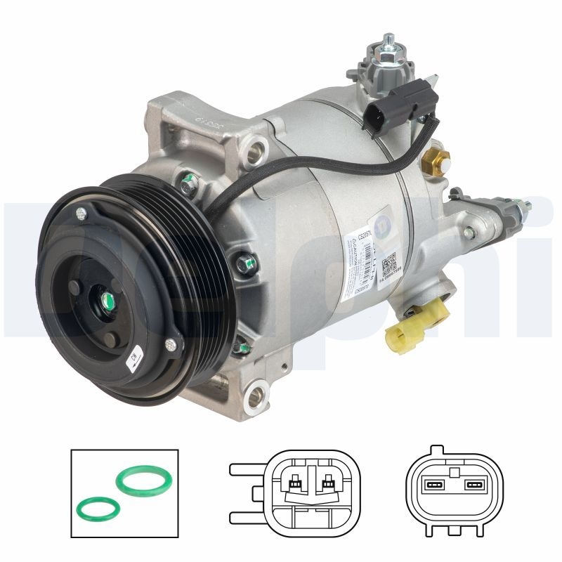 DELPHI Kompressor, Klimaanlage CS20570