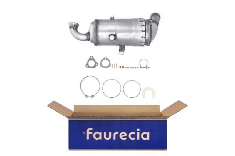 HELLA Ruß-/Partikelfilter, Abgasanlage Easy2Fit – PARTNERED with Faurecia