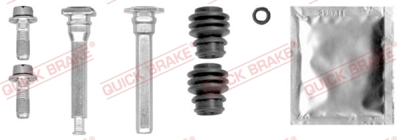 QUICK BRAKE Führungshülsensatz, Bremssattel