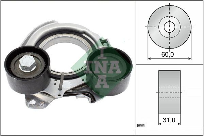 Schaeffler INA Riemenspanner, Keilrippenriemen