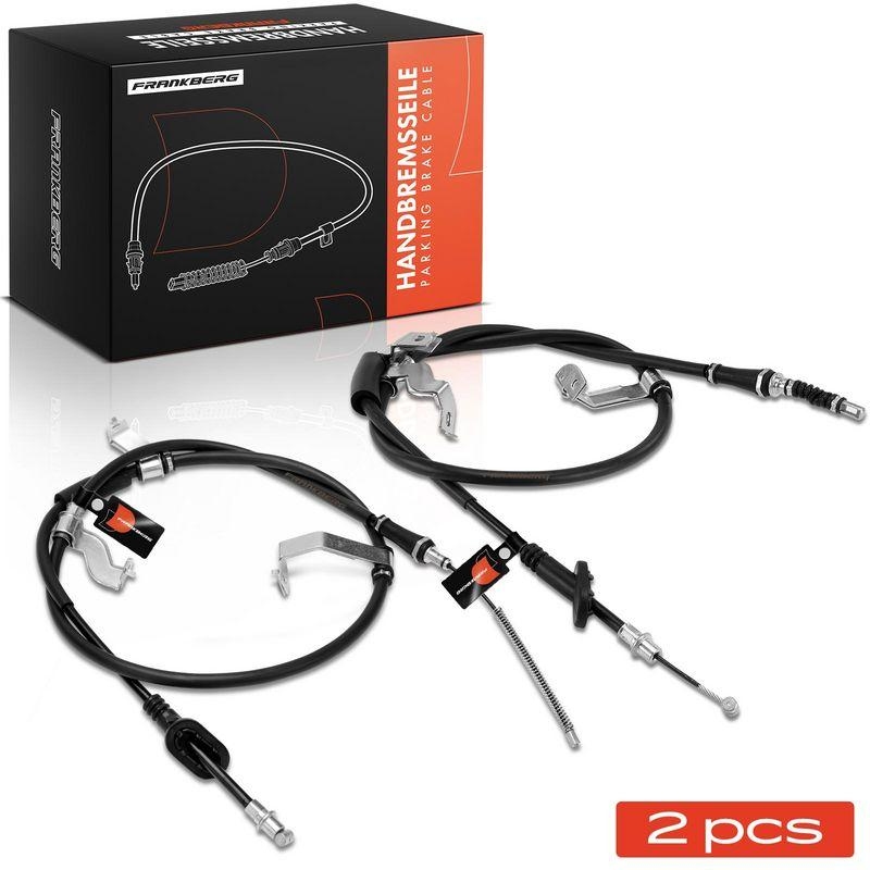 2x Frankberg Seilzug Feststellbremse Hinterachse beidseitig 5481FB0045025