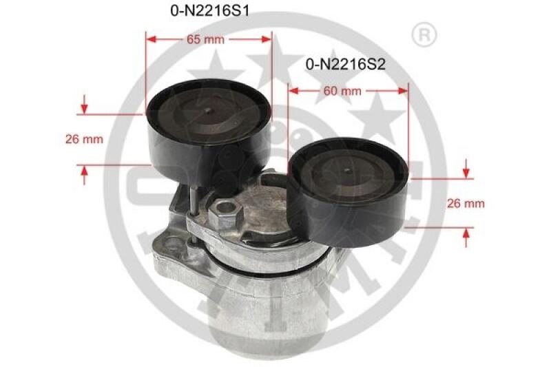 OPTIMAL Belt Tensioner, V-ribbed belt