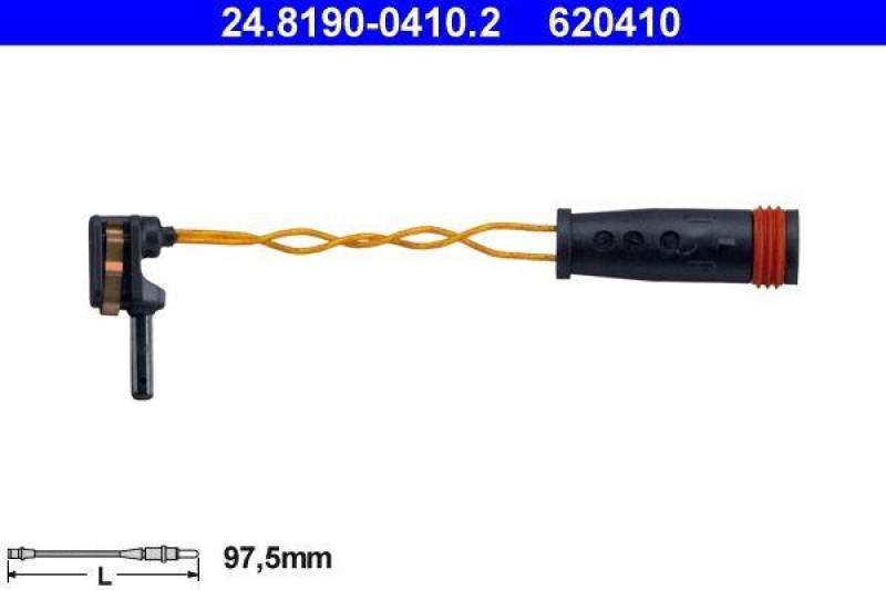 ATE Bremsscheiben + Bremsbeläge Vorne Hinten passend für Mercedes C-Klasse W204