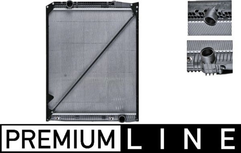 MAHLE Kühler, Motorkühlung PREMIUM LINE