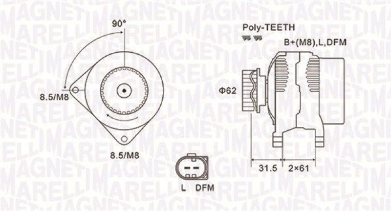 MAGNETI MARELLI Generator