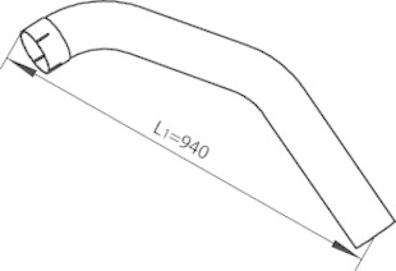 DINEX Exhaust Pipe