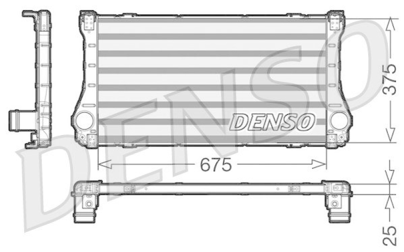 DENSO Ladeluftkühler