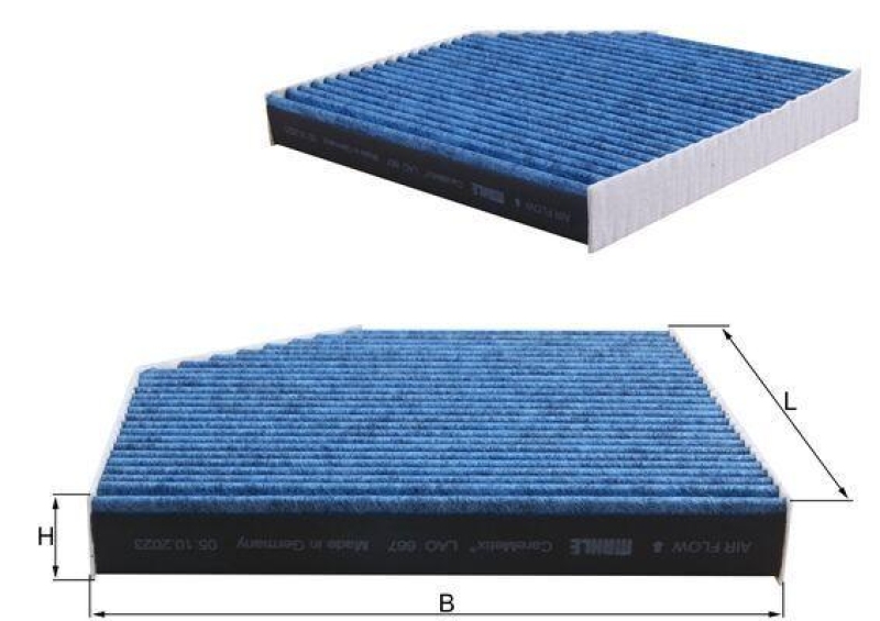 MAHLE Filter, interior air CareMetix®