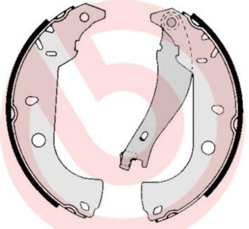BREMBO Bremsbackensatz ESSENTIAL LINE S 23 511