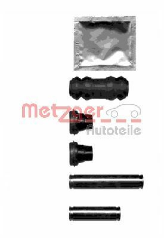 METZGER Guide Sleeve Kit, brake caliper GREENPARTS