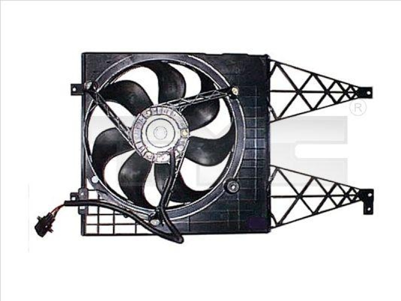 Fan, radiator