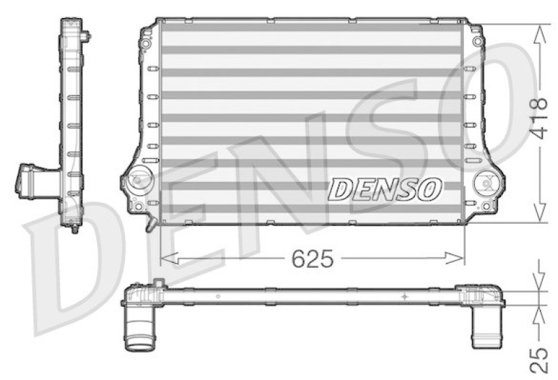 DENSO Ladeluftkühler