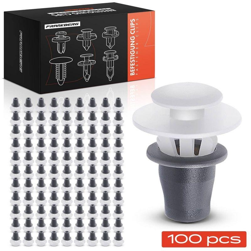 100x Frankberg Befestigungsclips Zierleisten 5481FB0064090