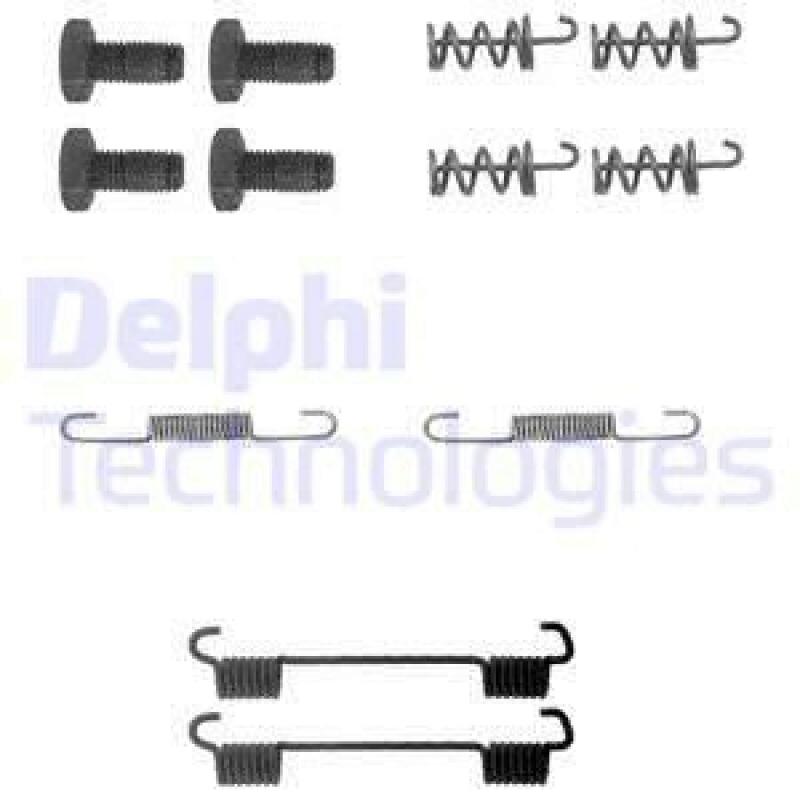 DELPHI Accessory Kit, brake shoes