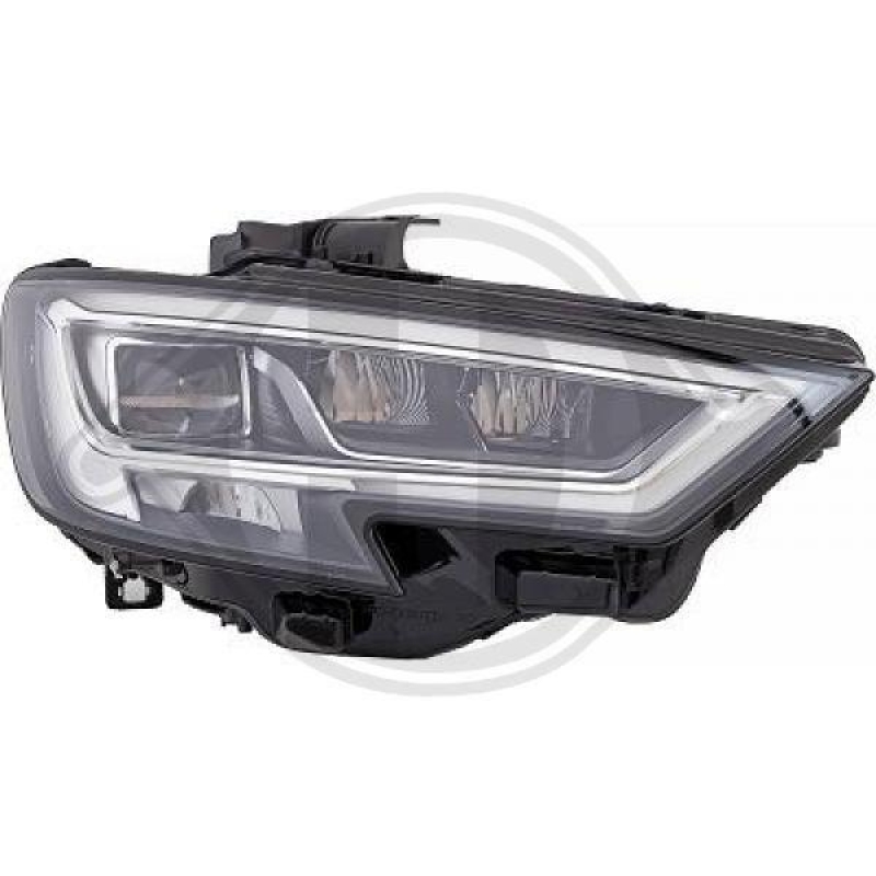 1x Diederichs Hauptscheinwerfer LED Rechts passend für Audi A3 8VA 2.0 1...